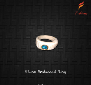 Stone Embossed Ring